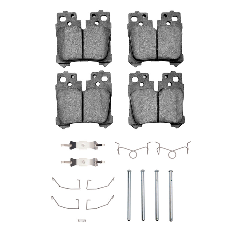 Lexus LS500 Brake Pads - Rear - R1 Concepts - Euro Ceramic - `07-`25
